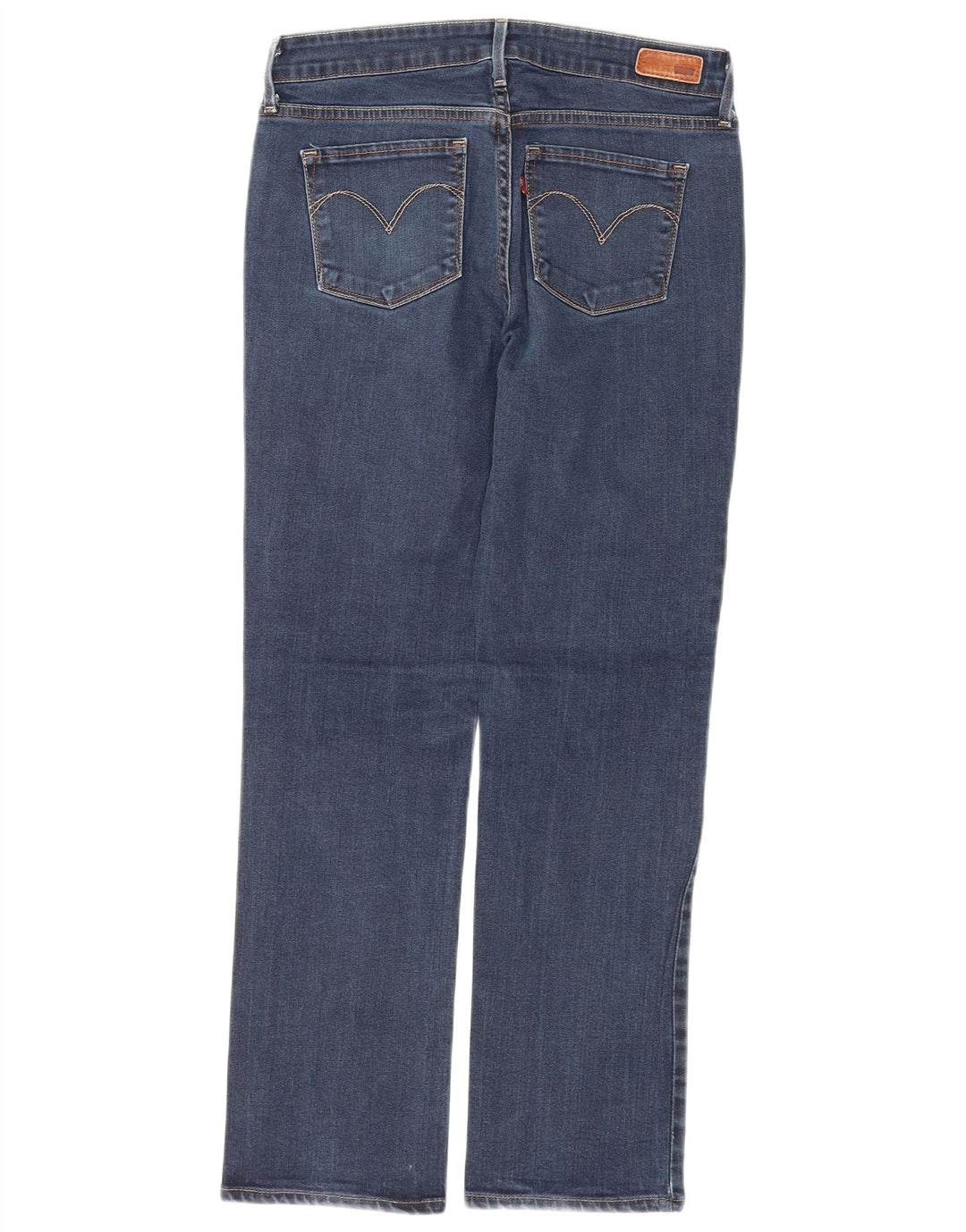 LEVI'S Dame Slight Curve Classic Rise Straight Jeans W29 L28 Blå Bomuld