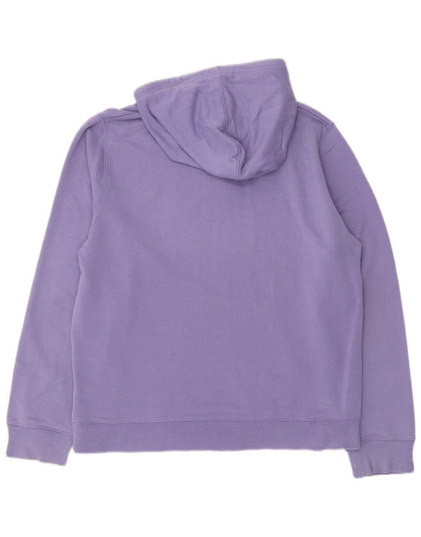 Kappa grafisk hættetrøje til kvinder UK 20 2XL Lilla bomuld