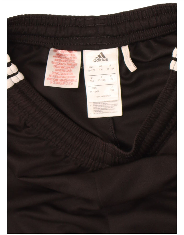 ADIDAS Boys Climalite Sportshorts 11-12 år Sort polyester