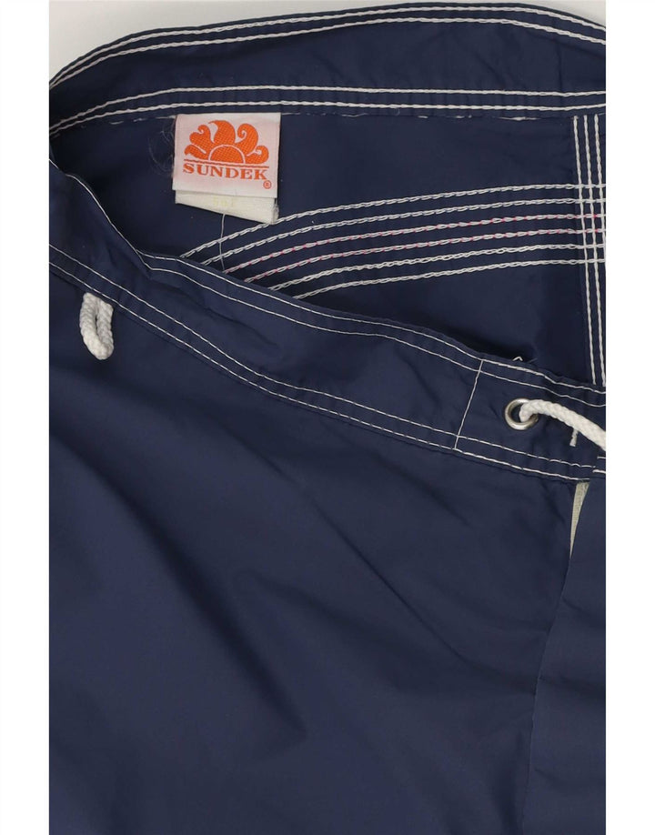 Sundek Herre badeshorts Medium Marineblå Nylon