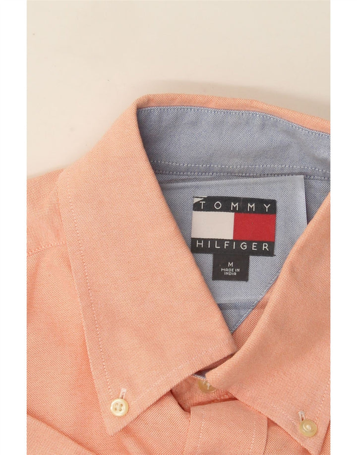 Tommy Hilfiger Kortærmet Herreskjorte Medium Orange