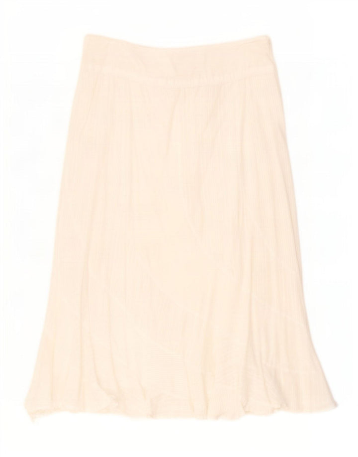 EWM Dame A-Line nederdel Large W36 White Cotton