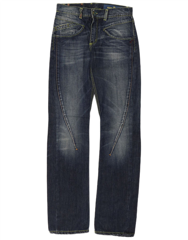 DONDUP Herre Stan Dart Straight Jeans W30 L33 Marineblå Bomuld
