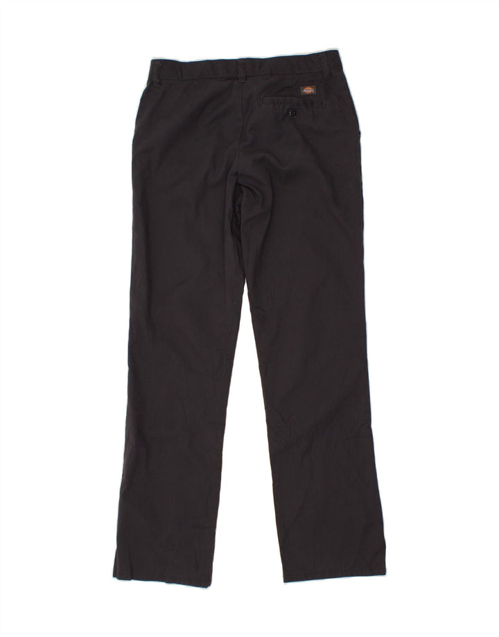DICKIES Womens Straight Chino Trousers US 6 Medium W30 L31 Grey Polyester Vintage Dickies and Second-Hand Dickies from Messina Hembry 