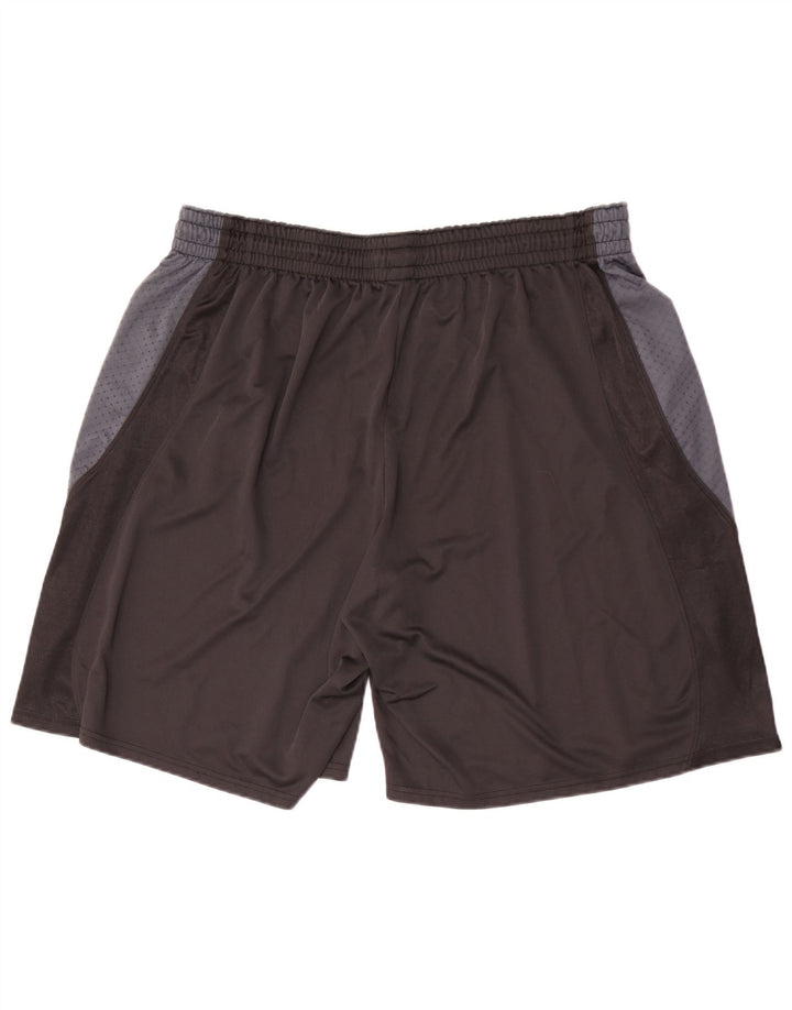 Champion Herre Sportshorts 2XL Sort Colourblock Polyester