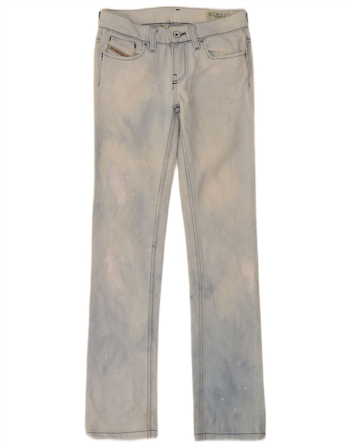 Diesel Dame Liv Slim Jeans W24 L32 Blå