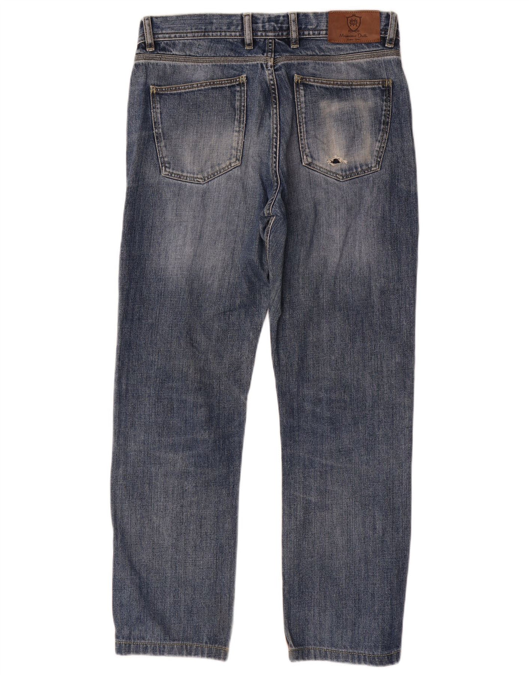 Massimo Dutti Herre Straight Jeans EU 40 Medium W31 L28 Blå