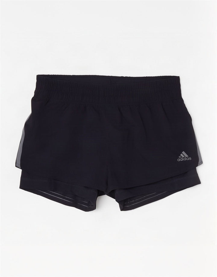 Adidas Womens Aeroready Skort UK 8/10 Small Navy Blue Polyester