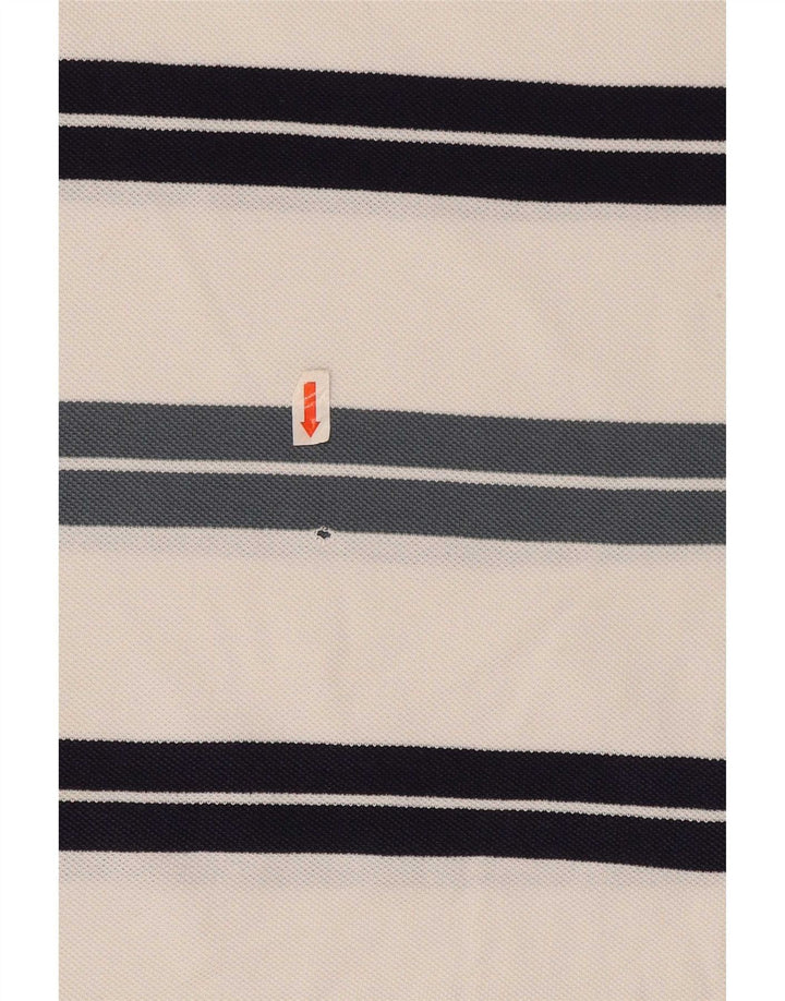 Lacoste Herre Polo Shirt Str. 5 Stor Hvidstribet