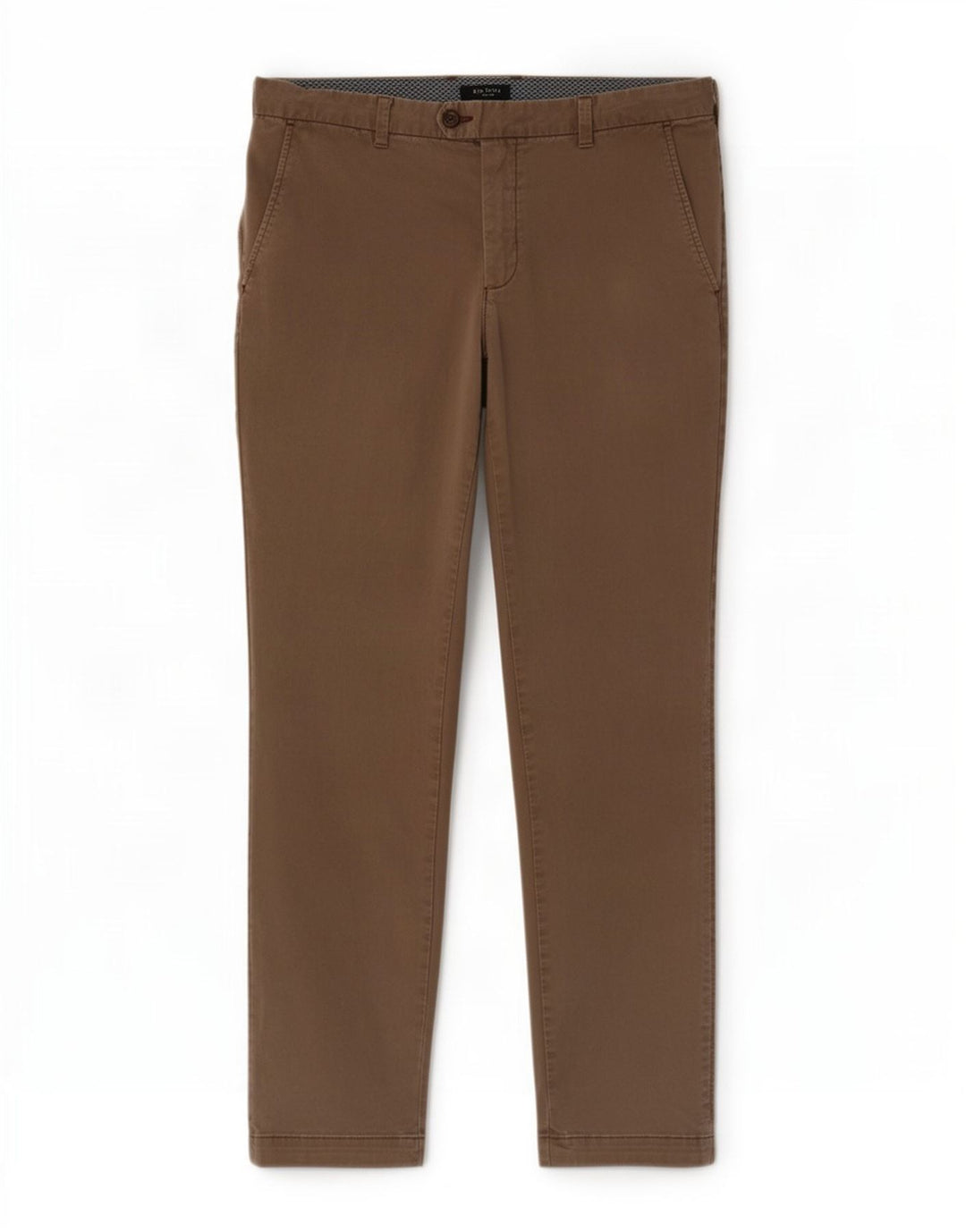 Ted Baker Herre Slim Chino Bukser W36 L30 Beige Bomuld