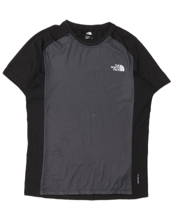 The North Face Herre T-Shirt Top Medium Sort Colourblock Polyester