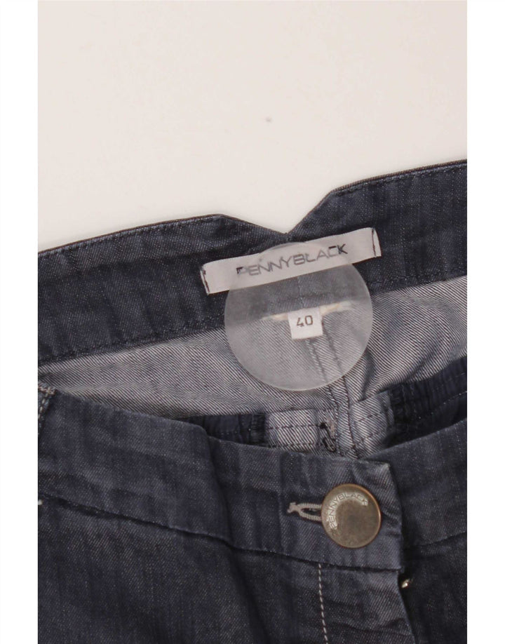 Penny Black Dame Straight Jeans IT 40 Small W28 L26 Navy Blue