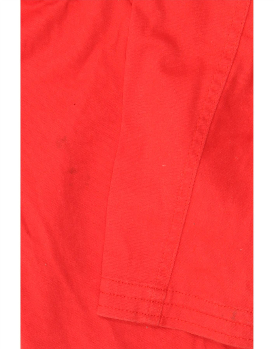 Vintage dame 6-knaps blazerjakke UK 12 Medium rød bomuld