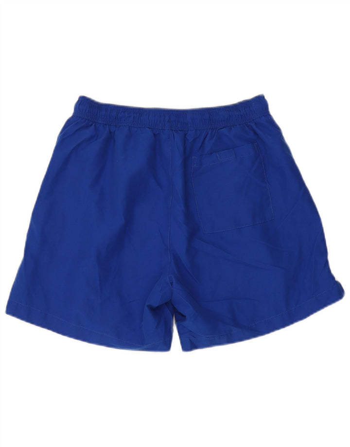 Calvin Klein Grafiske svømmeshorts til kvinder UK 12 Medium Blue Colourblock