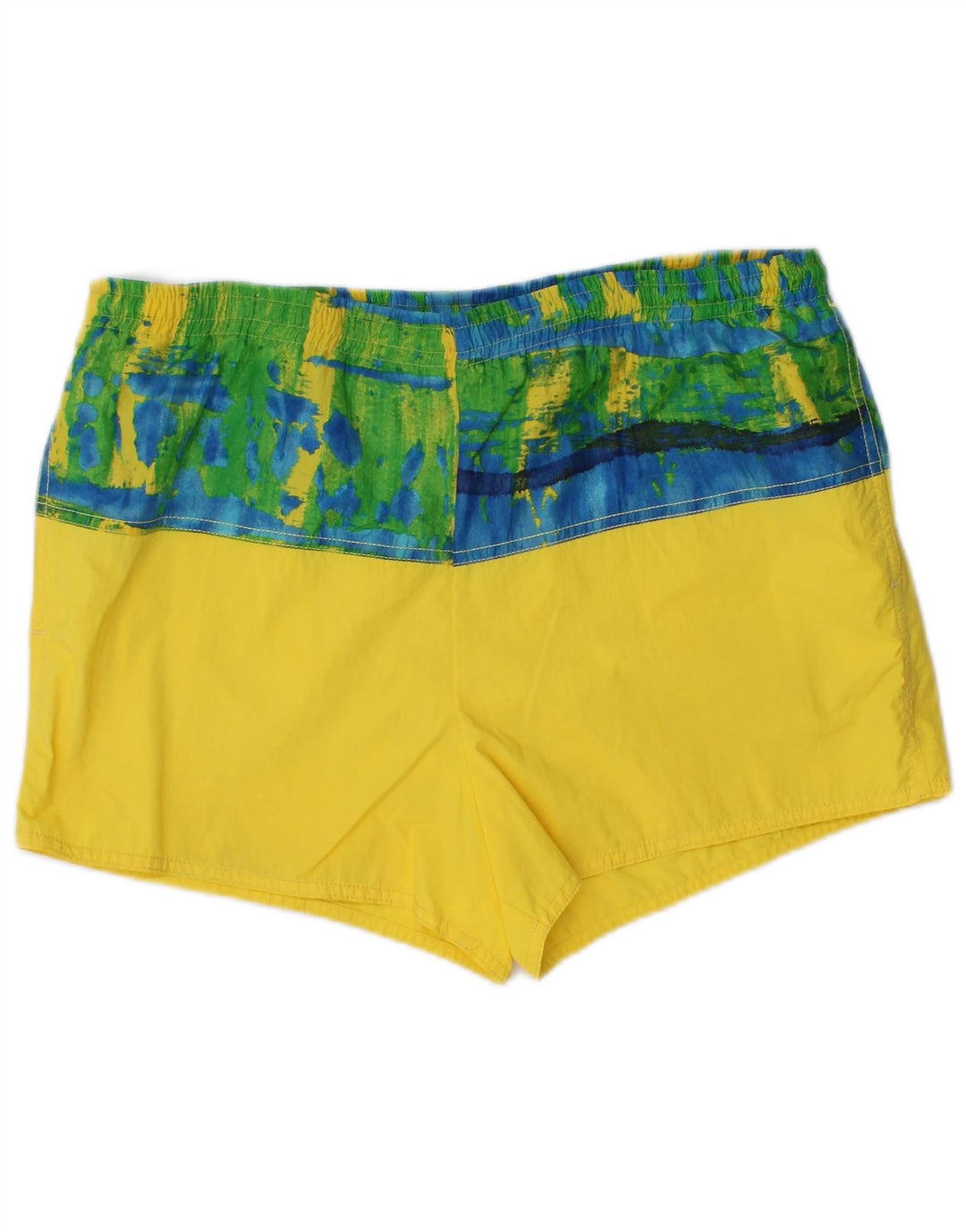 OCEANO Badeshorts til mænd IT 48 Medium Gul Colourblock Polyamid