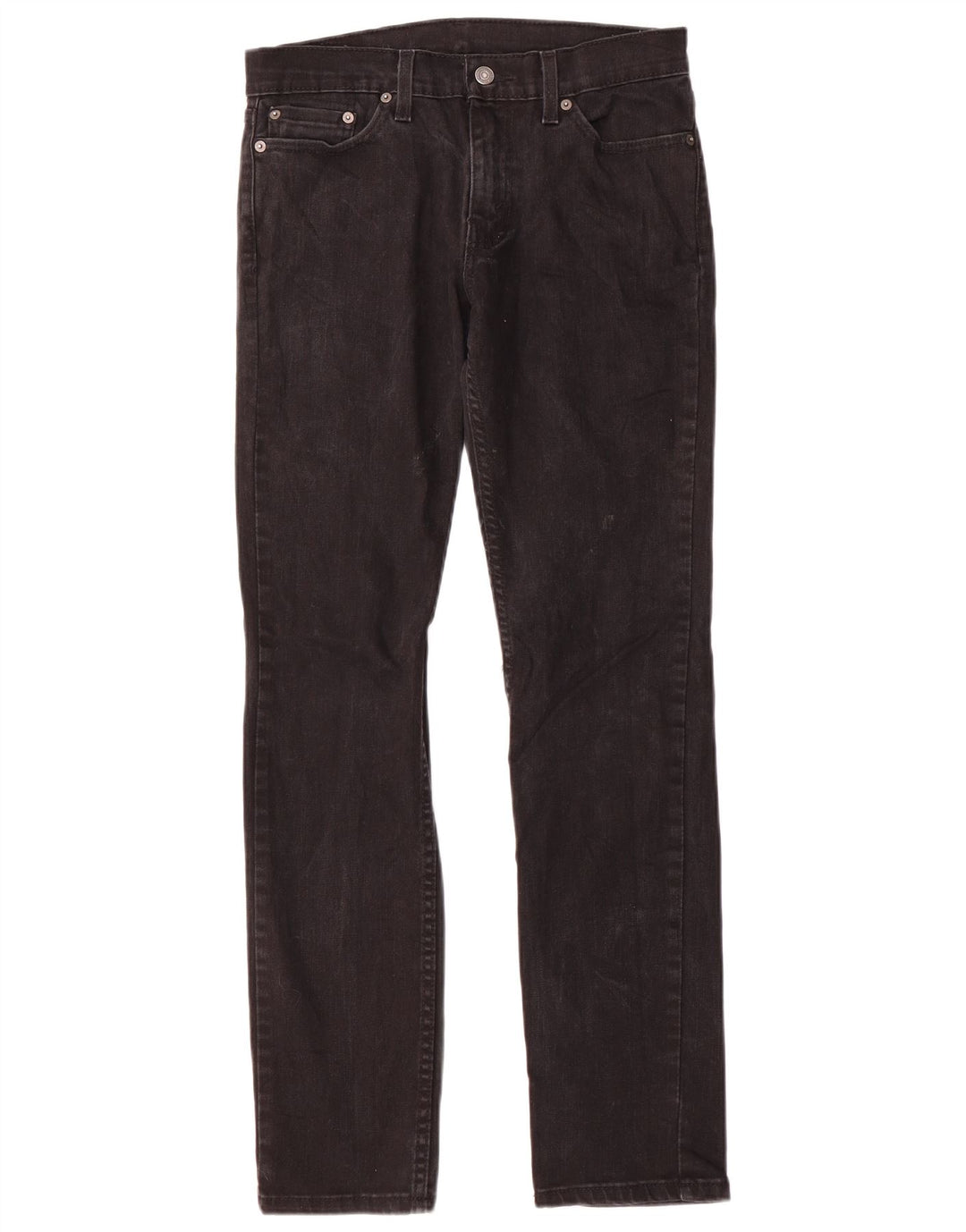 Levi's Herre 511 Slim Jeans W29 L32 Sort Bomuld