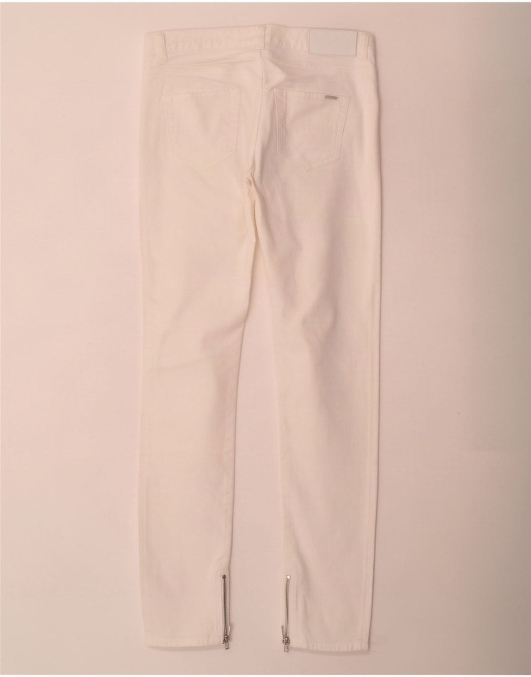 Hugo Boss Dame Slim Jeans W28 L32 Hvid Bomuld