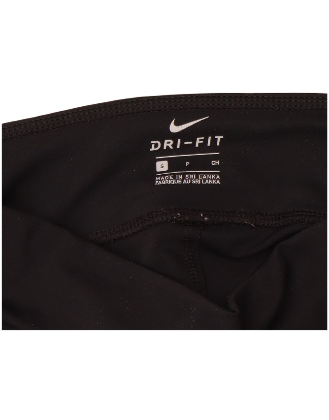 NIKE Womens Dri Fit Leggings UK 10 Small  Black