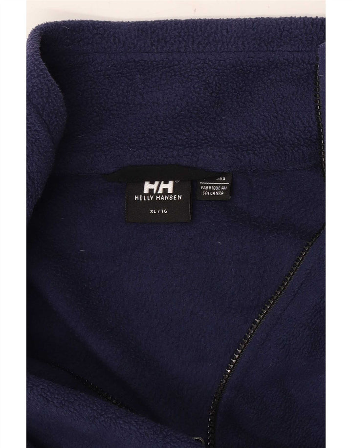 Helly Hansen Fleecejakke til mænd UK 42 XL Marineblå