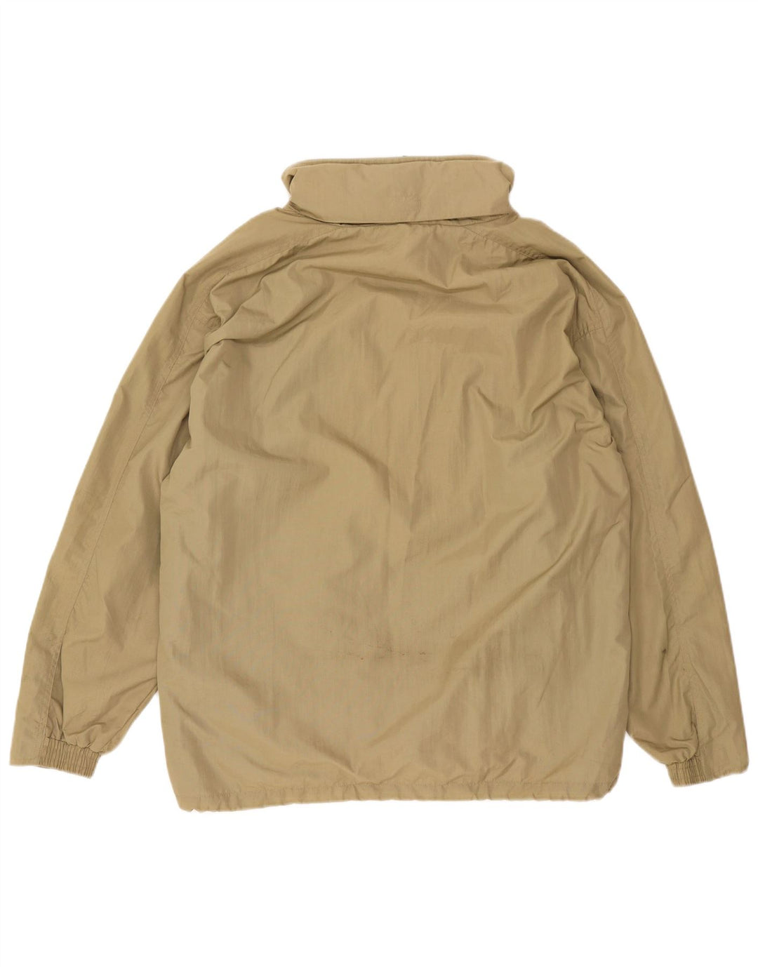 Diadora Regnjakke med hætte til mænd UK 38 Medium Khaki Polyamid