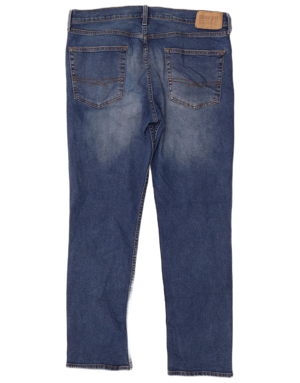 Levi's Herre Signature Slim Jeans W36 L30 Blå Bomuld