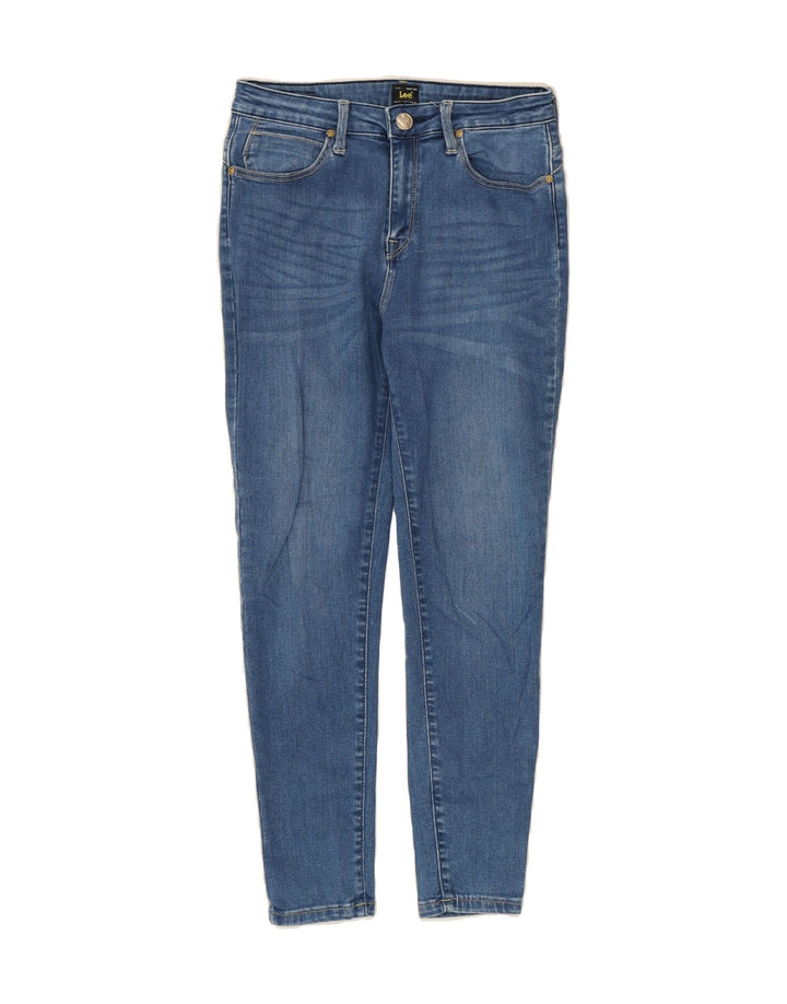 LEE Womens Crop Skinny Jeans W30 L25 Blue Cotton Vintage Lee and Second-Hand Lee from Messina Hembry 