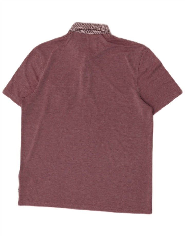 Ted Baker Herre polotrøje str. 4 Large Pink Modal