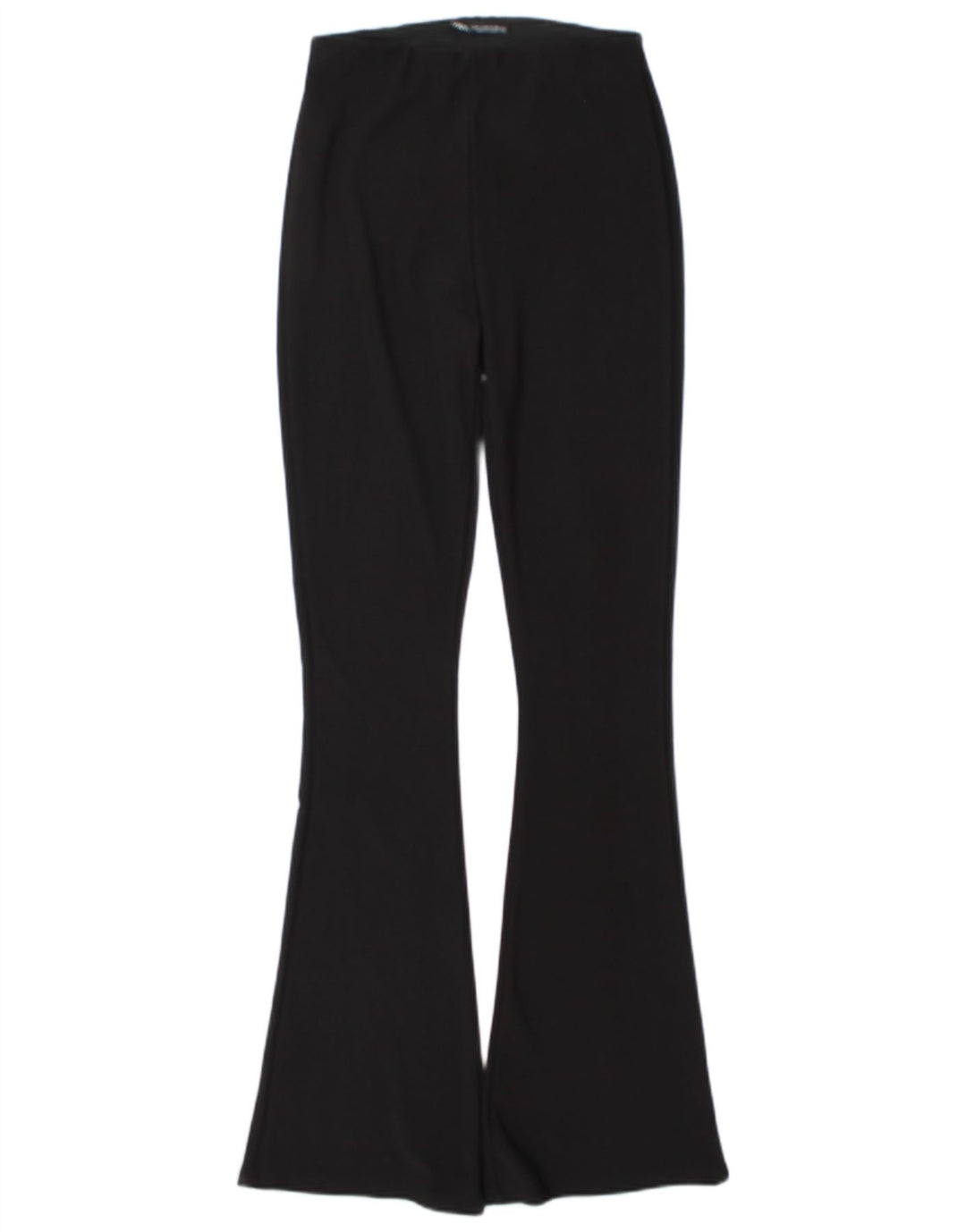 Zara Dame Flare Leggings UK 14 Medium Sort Polyester