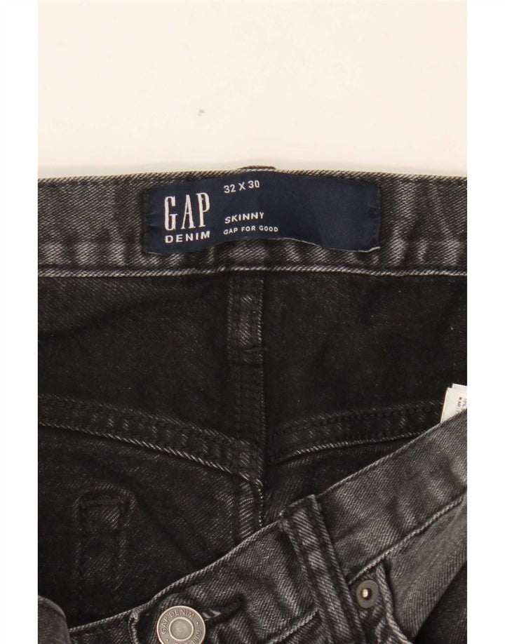 Gap Dame Skinny Jeans W32 L30 Sort Bomuld
