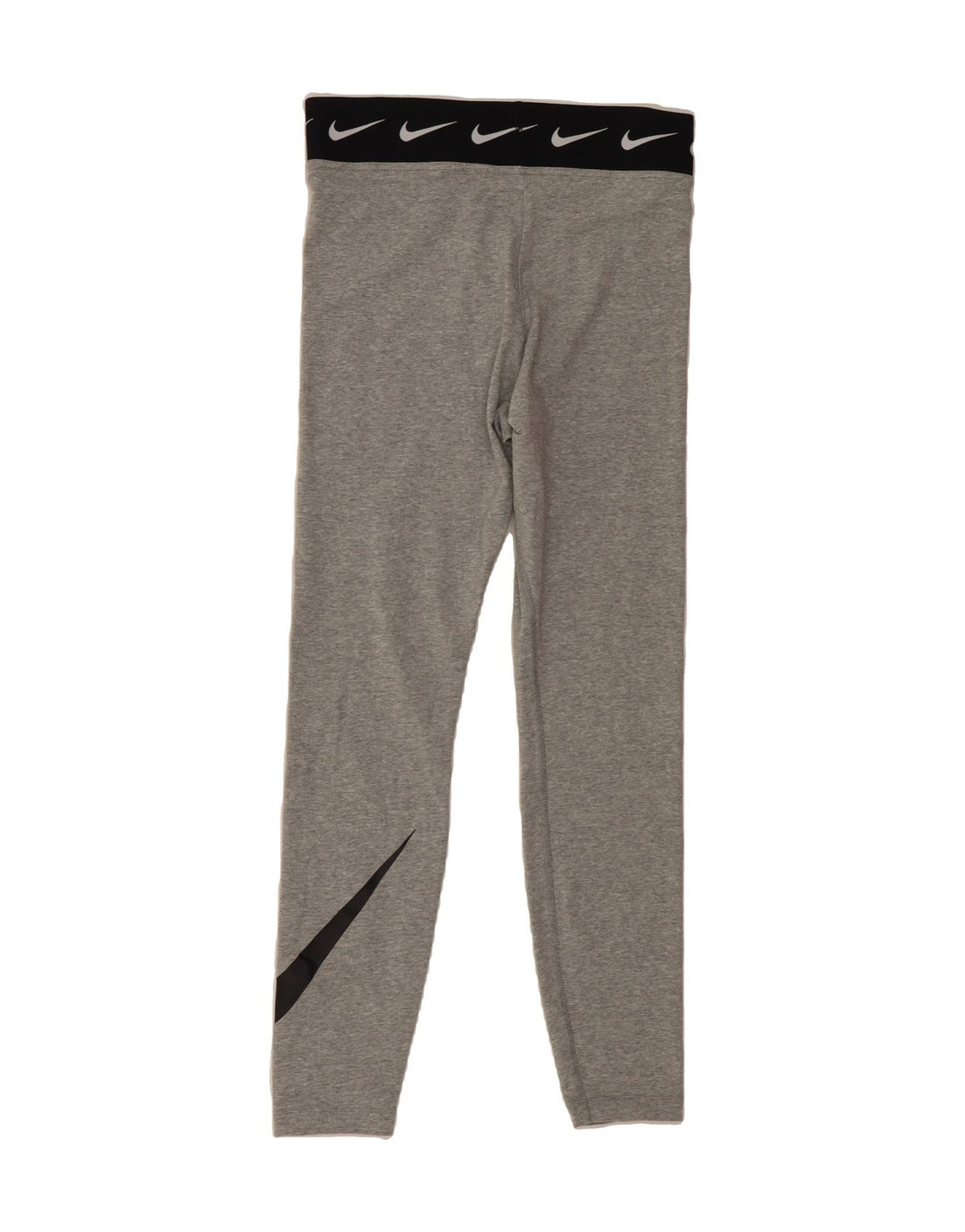 NIKE Womens Graphic Leggings UK 12 Medium  Grey Cotton Vintage Nike and Second-Hand Nike from Messina Hembry 