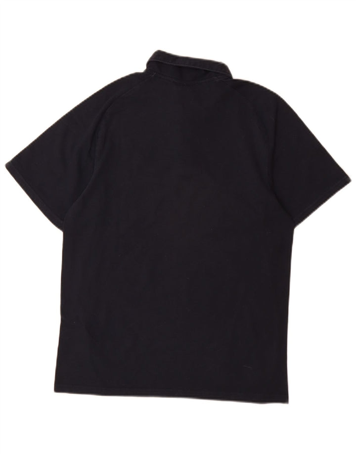 NIKE drenge polo shirt 12-13 år stor marineblå colourblock bomuld