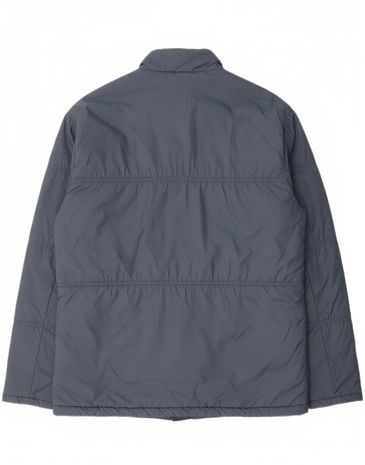 KAPPA Mens Padded Jacket UK 46 3XL Blue Polyamide Vintage Kappa and Second-Hand Kappa from Messina Hembry 