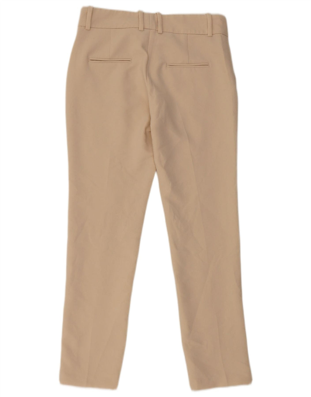 Zara Slim Fit Chinobukser til kvinder XS Beige polyester