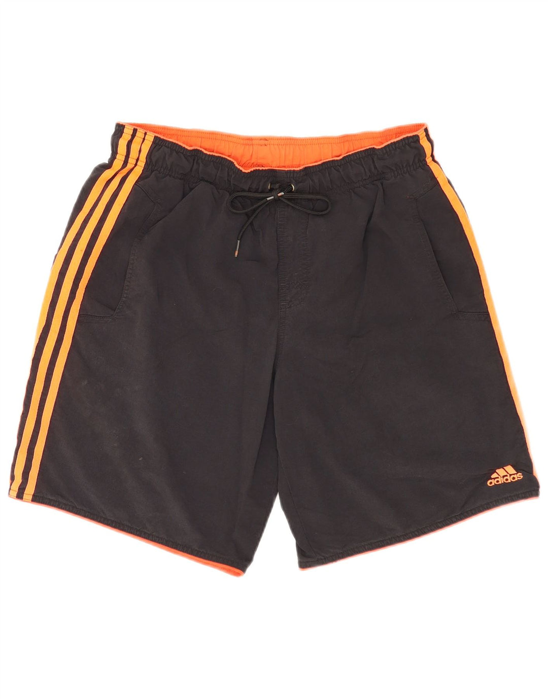 Adidas Badeshorts til mænd mellem sort polyester