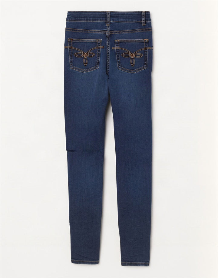 Ted Baker Dame Skinny Jeans W26 L28 Blå Bomuld