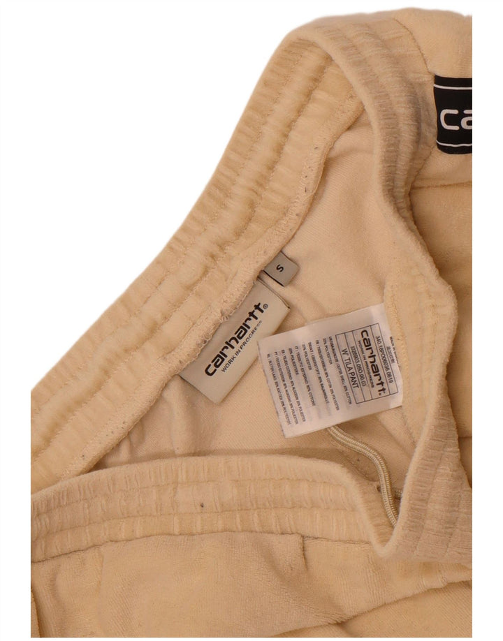 Carhartt Herre grafisk træningsdragt Bukser Joggers Small Off White