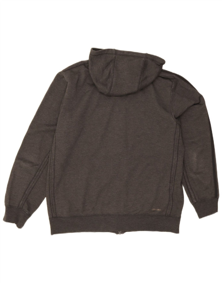 Adidas Herre Climalite Hættetrøje Sweater med lynlås Large Grå Polyester