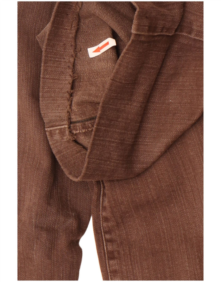 Pierre Cardin Straight Jeans til mænd W38 L29 brun bomuld