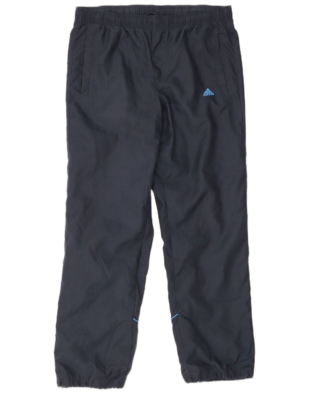 Adidas Træningsdragt til mænd Joggers UK 40/42 Medium Navy Blue Polyester