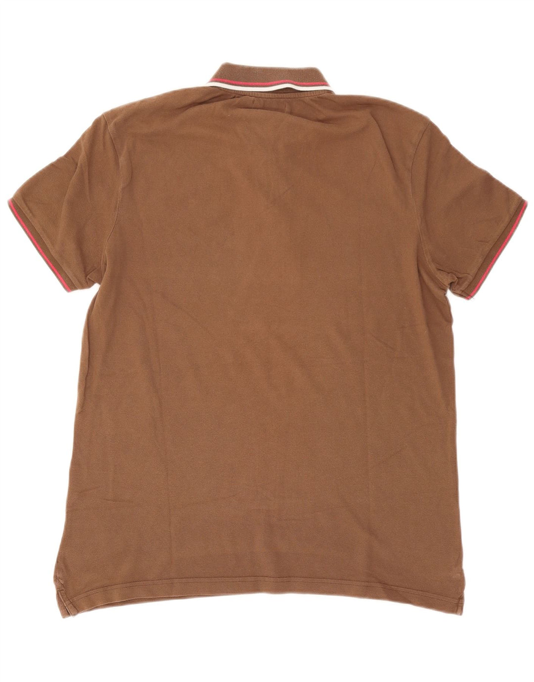 Diadora herre poloshirt XL brun bomuld