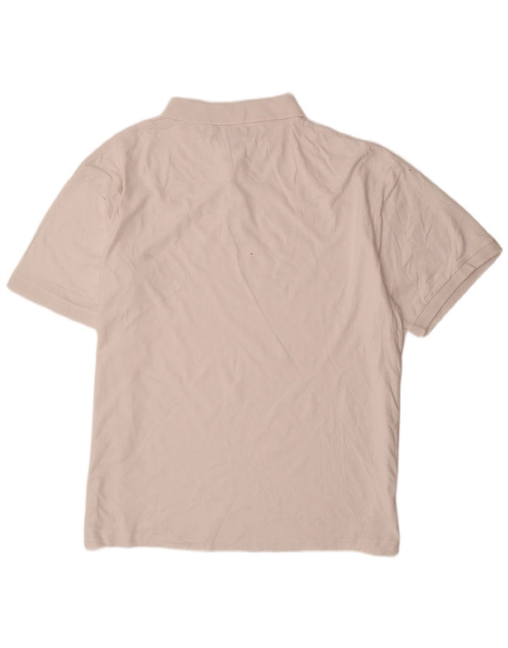 French Connection Herre poloshirt 2XL hvid bomuld