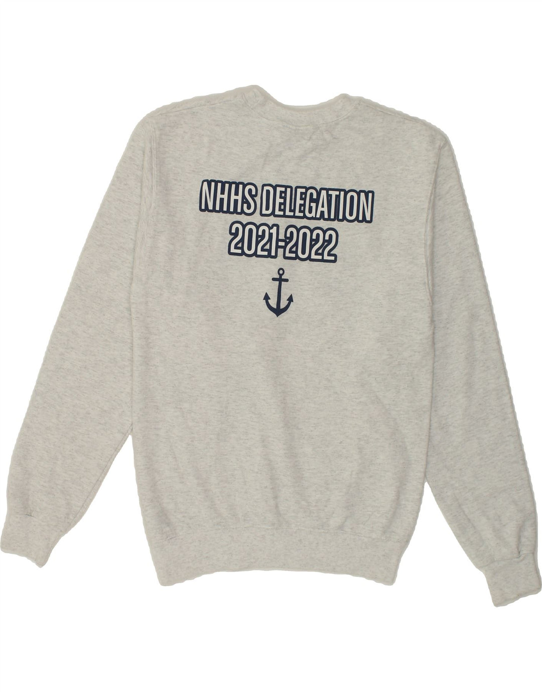 CHAMPION Mens Graphic Sweatshirt Jumper Small Grey Vintage Champion and Second-Hand Champion from Messina Hembry 