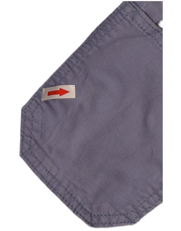Lee Dame Mid Rise Relaxed Fit Capri Bukser US 8 Medium W32 L21 Blå