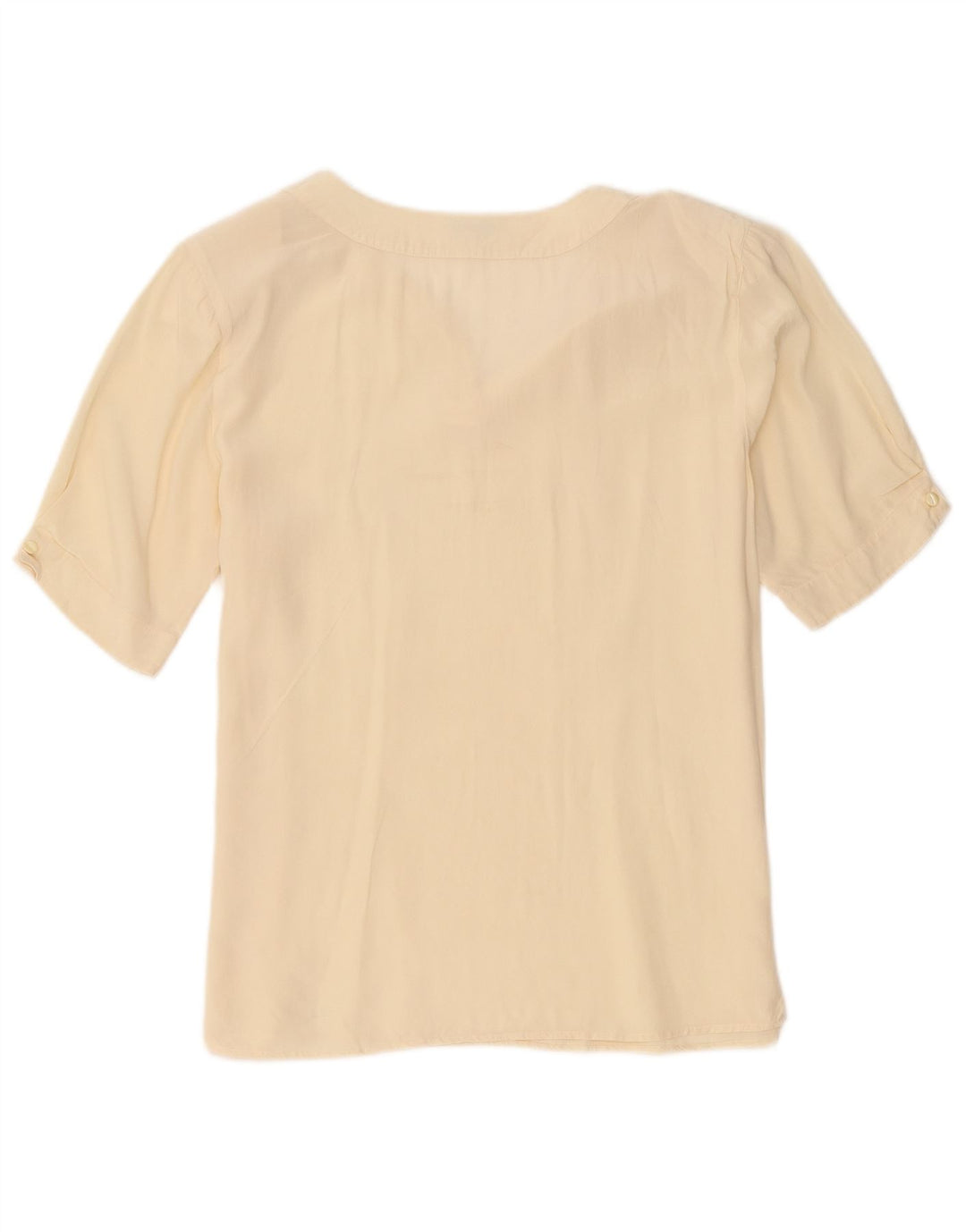 Ballon Dame Bluse Top EU 38 Medium Beige Silke