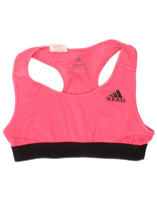 Adidas Girls Tech Fit Sport BH Top 12-13 år Pink Sports