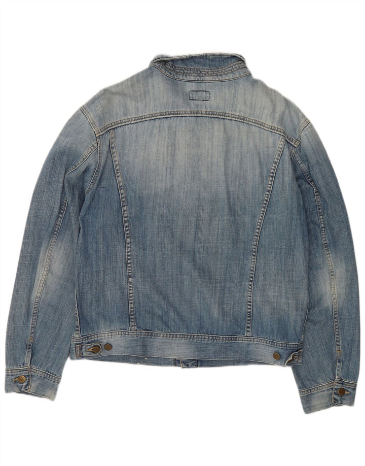 Lee Herre Denim Jacket UK 44 2XL Blå Bomuld