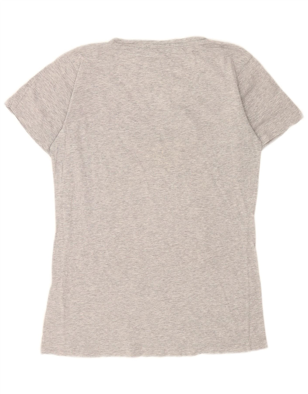 Diesel Dame Grafisk T-Shirt Top UK 10 Små Grå Flecked