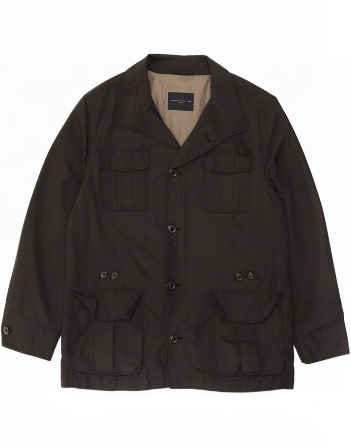Tommy Hilfiger Herre Utility Jacket IT 54 XL Sort Polyester