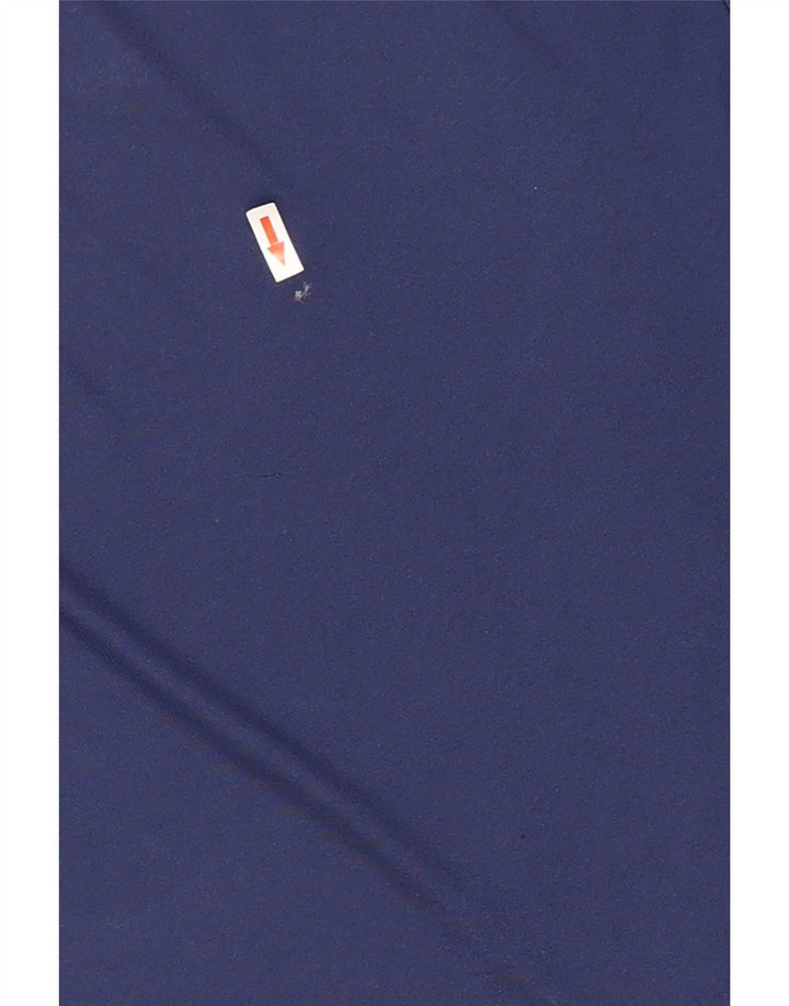 Adidas Herre T-Shirt Top Medium Navy Blue Sports