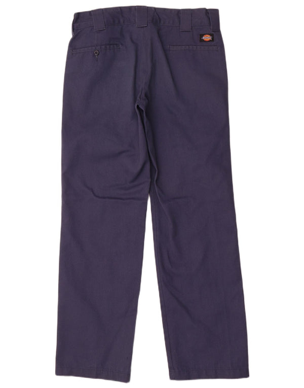 Dickies Herre Slim Straight Chino Bukser W32 L32 Marineblå Polyester